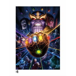 Marvel Litografia Thanos &...